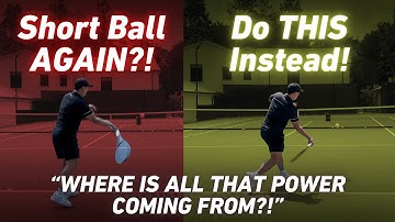 Waarom je forehands ZWAK zijn... en hoe je ze direct kunt verhelpen