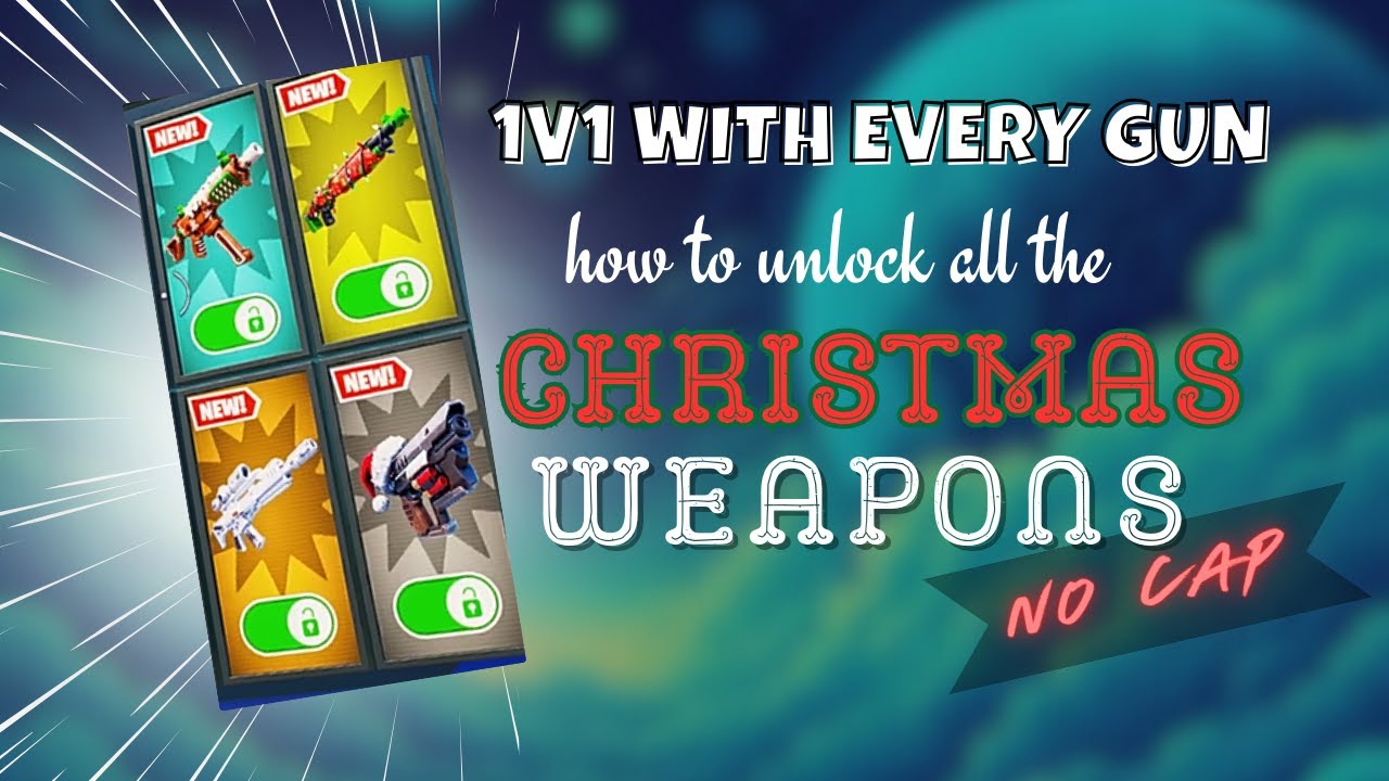 This 1v1 with Every Gun Christmas Maze Was NOT Festive