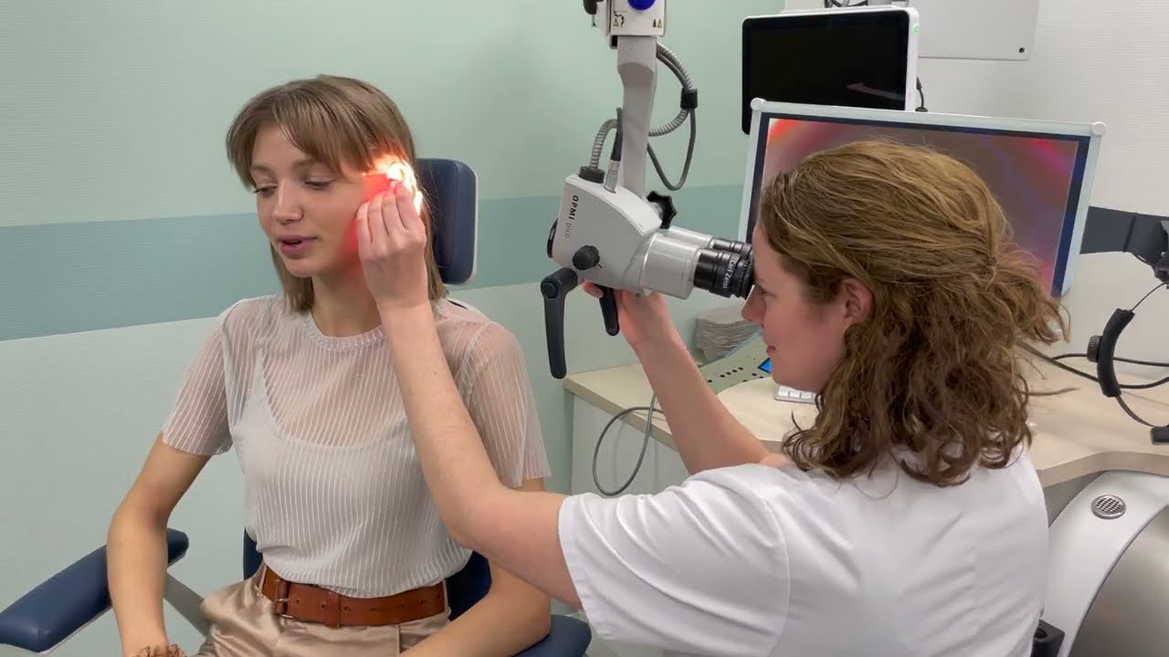 Plaatsen van een trommelvliesbuisje in het KNO Medisch Centrum