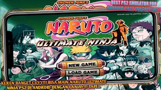 AetherSX2 PS2 Emulator For Android - Naruto: Ultimate Ninja Gameplay screenshot 4