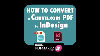 Canva.com PDF to InDesign