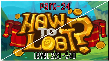 #HowToLoot #HowToLoot  !! How to Loot !! Level 231-240 How to Loot Pin Pull & Hero Rescue Game Play