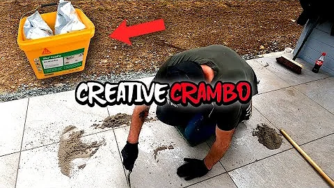 How To Do Pointing On A Porcelain Patio Using Sika Fast Fix Compound