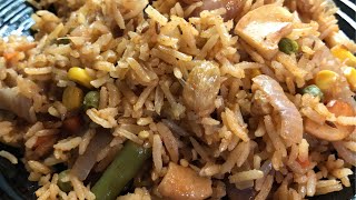 Healthy Brown Rice Pulao | Fluffy Brown Rice Pilaf | Ami’s Cooking