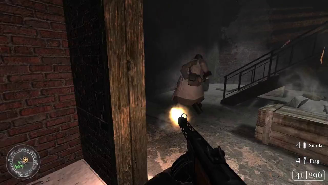 End of Russian Story - Call of Duty 2 CAMPAIGN #3