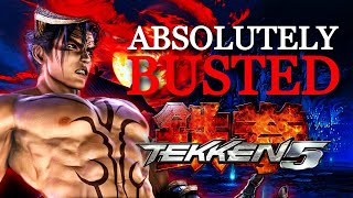 Devil Jin in Tekken 5 Was An Overpowered Maniac - Combo Exhibition