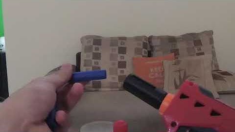 Nerf BigShock - 2 shots inline clip - Full size dart