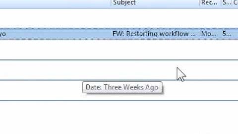 How to find a message searching through all mail items using Instant Search in Outlook