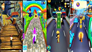 Temple Run 2, Magical Pony Run, Little Singham Super Skater, Garfield Rush 3D Run#androidgameplay screenshot 4