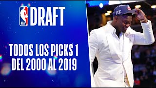 Famous Todos los picks 1 del Draft del 2000 al 2019 | NBA México Wealth