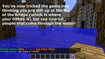 Minecraft - The Hive hide and seek glitch