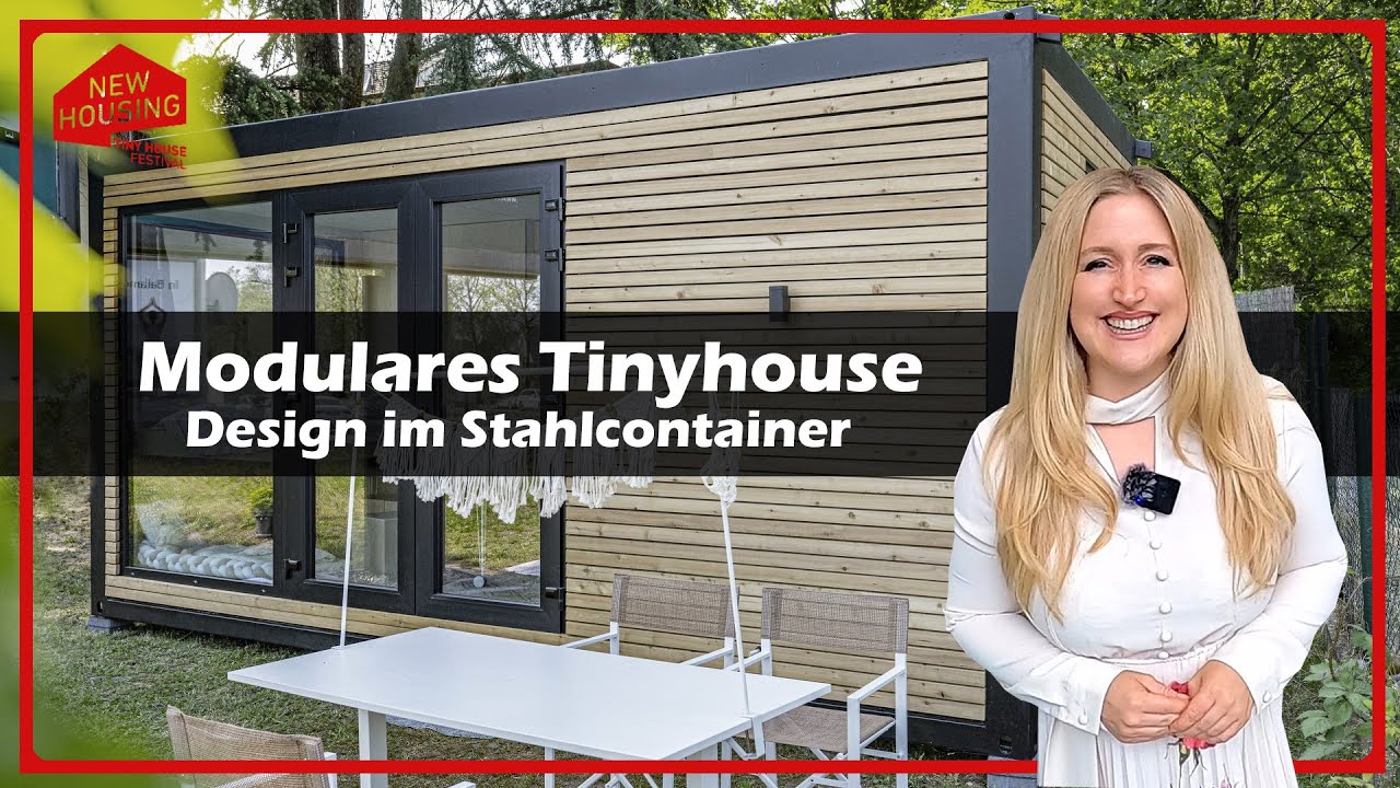 Container Haus - Puristisches Modulhaus für Minimalisten