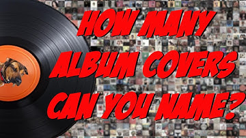 50 Album Covers with No Text 💿 7 Seconds to Prove You
