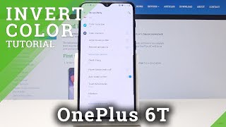 how to turn off inverted colors and enable shortcut for OnePlus 11 phone 