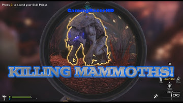 Call Of Duty: Ghosts - Extinction Mode - FASTEST WAY TO KILL MAMMOTHS! (1080p HD)