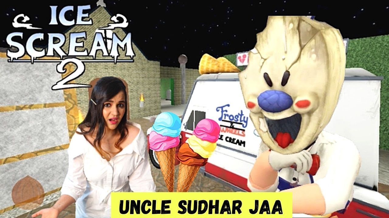 Ice Scream Horror Game Ye Uncle Ko Police Ko Pakdao Youtube