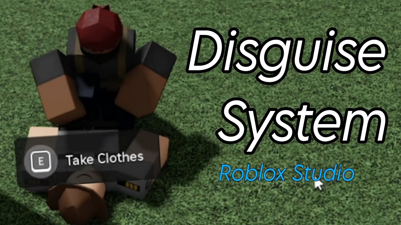🥷Disguise System Showcase | Roblox Studio