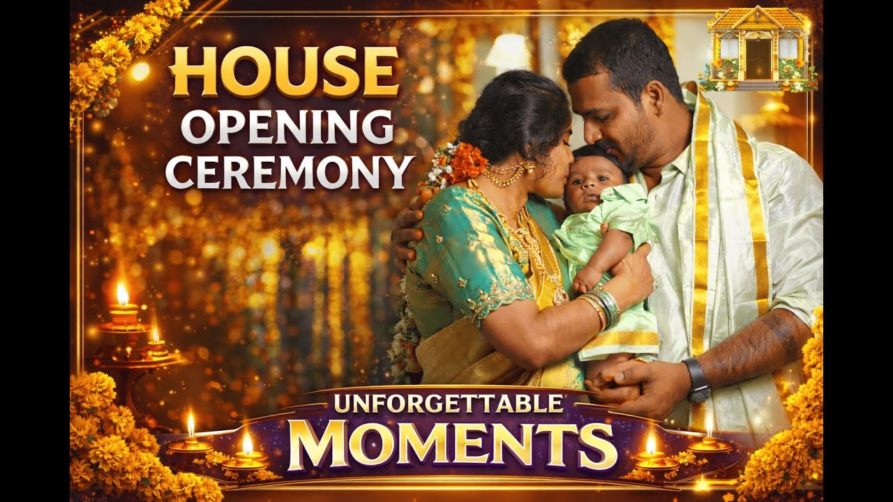 ✨ House Opening Ceremony | Our New Beginning with Neehaar 🏡💛 