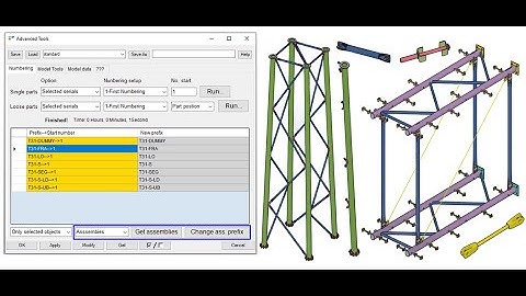 Tekla API Advanced - 406 - How to change assembly prefix and keep all assembly position numbers?