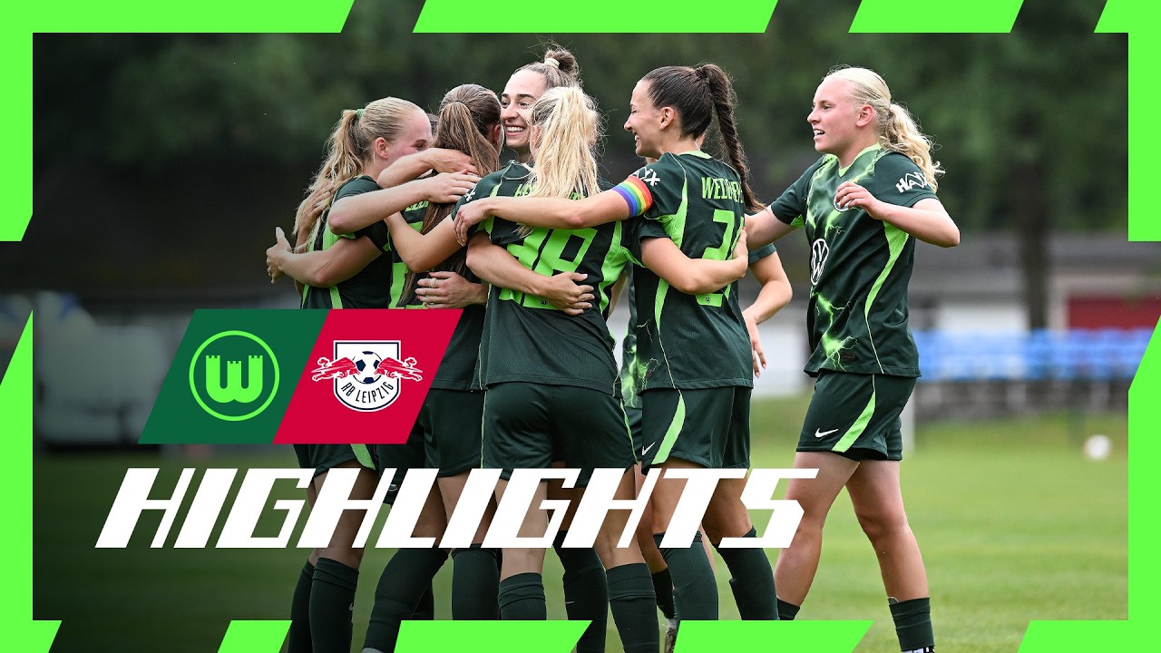 Sieg zum Abschluss des Trainingslagers | Highlights | RB Leipzig - VfL Wolfsburg