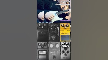 BOSS BD-2 VS BOSS OD-3 VS Ibanez TS9 VS Fulltone OCD VS MXR Duke Of Tone VS Bondi Effects Sick As