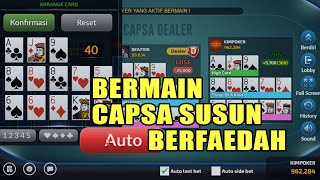Cara Bermain Capsa Susun Online yang Berfaedah screenshot 2