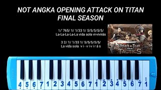 Not Pianika Opening Attack On Titan Final Season