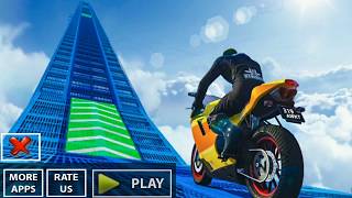 Crazy rider stunt bike racing BMX impossible tracks - Motorbike games for kids screenshot 3