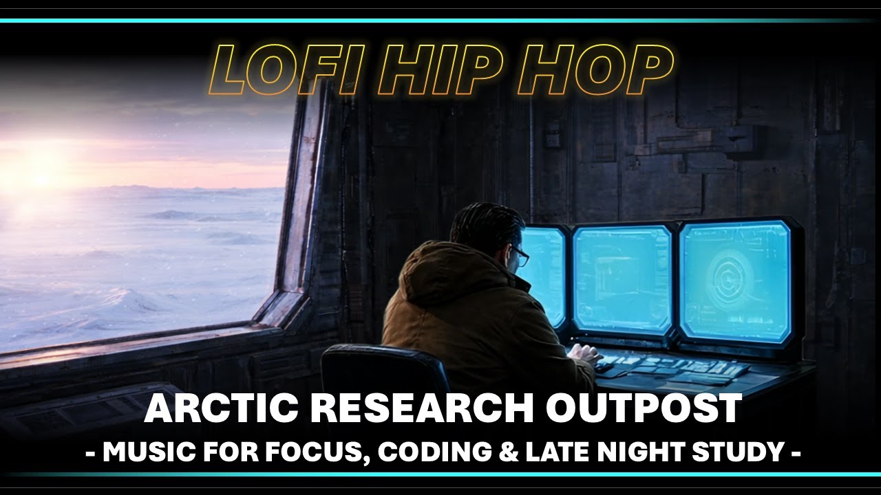 🧠 LoFi Hip Hop 🎧 Arctic Research Outpost - Music for Focus, Coding & Late Night Study