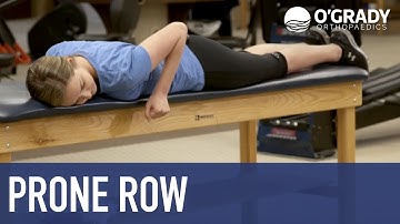 Prone Row