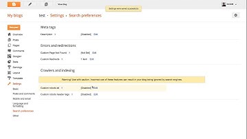 Static Home Page on Blogger