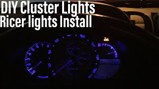 DIY Lexus IS300 Dash Color Change / Ricing Out The Interior??