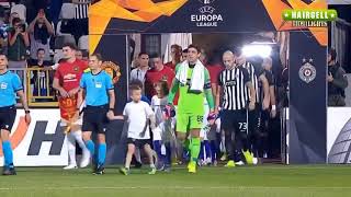 PARTIZAN VS MANCHESTER UNITED 0-1 (GOLL MARTIAL ) HIGHLIGHT & GOAL