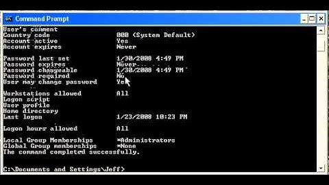 HACK COMPUTER PASSWORDS WITH COMMAND PROMPT