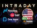 NASDAQ, SPX , DOW JONES | INTRADAY PRICE PREDICTION: SMALL SIGNAL OF STRENGTH FOR A BREAKOUT?