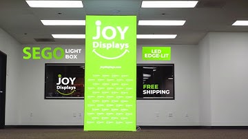 SEGO Lightbox Signage - LED Edge-Lit