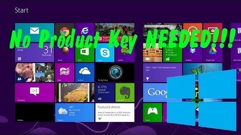 How to bypass Windows 8 product key while installing