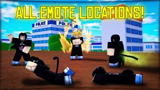 All Emotes Showcase And Locations Dbz Final Stand Remastered Emote Guide