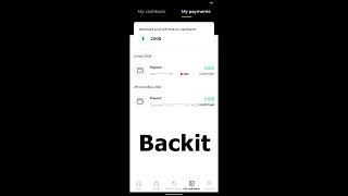 Backit Cashback - Withdraw payment successfully 2 ✅✅