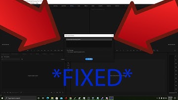 How To Fix The Importer Reported A Generic Error In Premiere Pro 2021