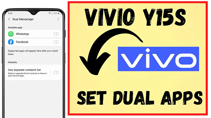 How to Set dual Apps Vivo Y15s | WhatsApp, Facebook, Instagram, messenger etc - DayDayNews