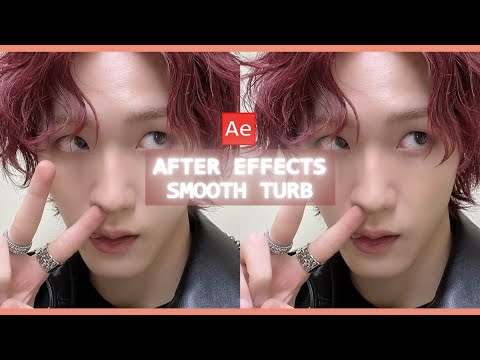 smooth turb + warp *EASY* | after effects