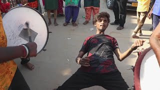 Superb Teenmaar Dance | Dancer Sharath Latest Hyderabad Band | Teenmaar Band | Edupayala Jatara 2021