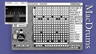 MacDrums (drum software from 1987!)