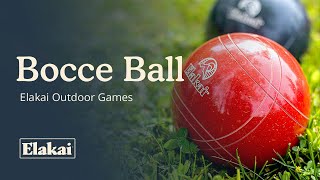 Elakai Outdoor | Bocce Ball Set | Professional 107mm Bocce Game screenshot 5
