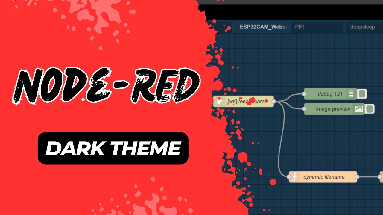 Node-RED: Ab ins Dunkle! So aktivierst du Dark Theme
