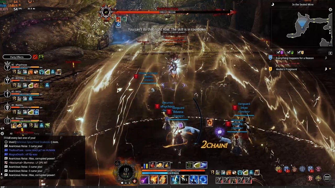 Bless 2018 06 27   Urtus Mine Last Boss