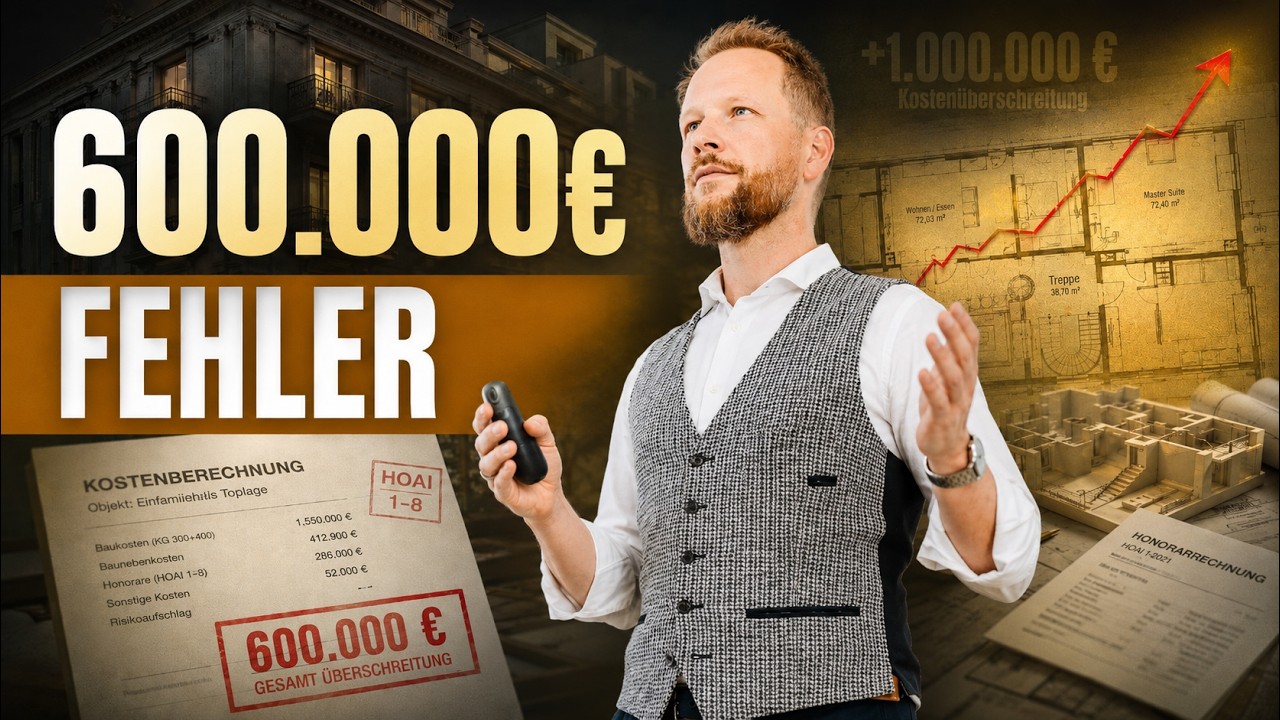 #095 - Realtalk: Kostenexplosion - Fehlplanung kostet Bauherrn 600tsd Euro