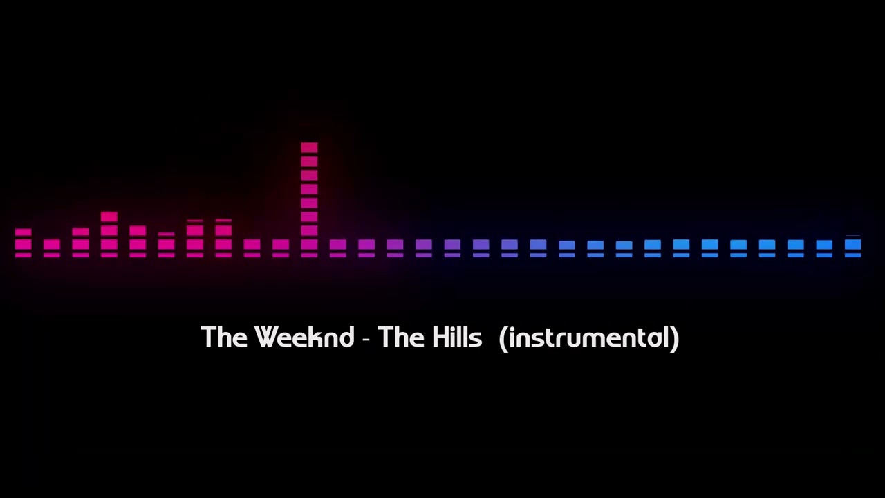 the weeknd - the hills (instrumental)