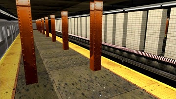 Trainz Simulator 12 MTA New York City Subway : Dekalb Avenue Station